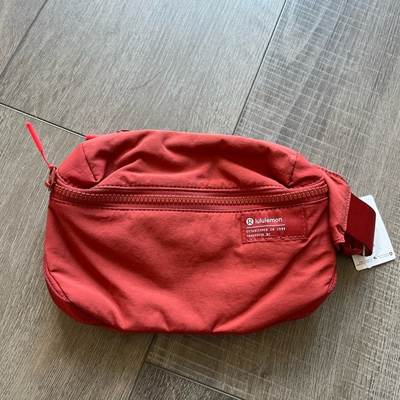 Lululemon Clean Lines Belt Bag in Red Rock Lululemon Clean Lines Belt Bag in Red Rock